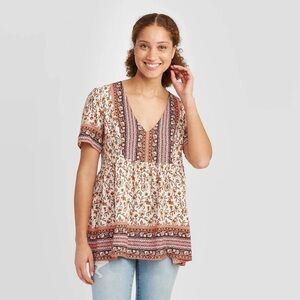 Knox Rose BOHO top sz M